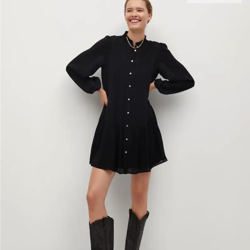 Mango shirt dress